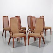 SET (8) MID-CENTURY WIDDICOMB