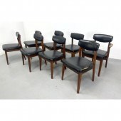 Set 8 Modern Dining Chairs. Bl