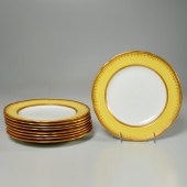 SET (9) CAULDON PARCEL GILT &