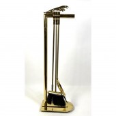 Set Brass Leaping Panther Fire