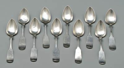 Set Charleston coin silver