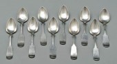 Set Charleston coin silver spo