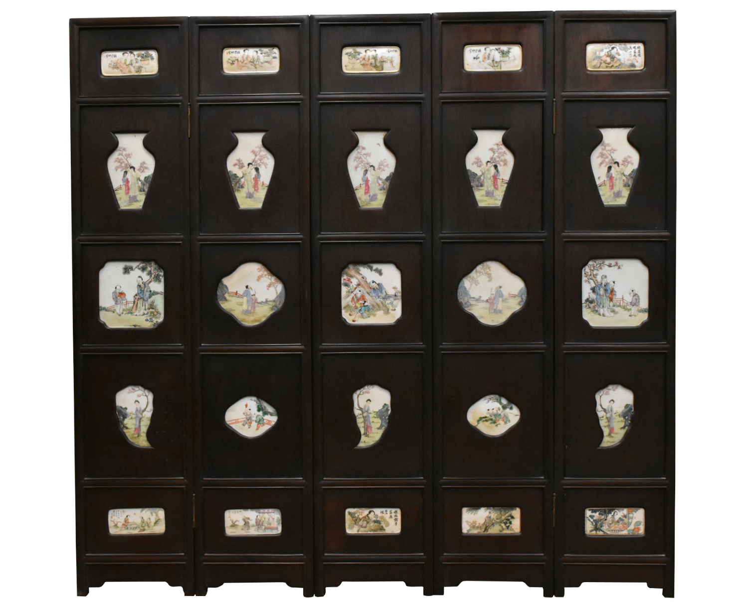 SET CHINESE SCREEN INLAID