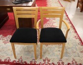 SET DINING CHAIRS AND BAR STOO