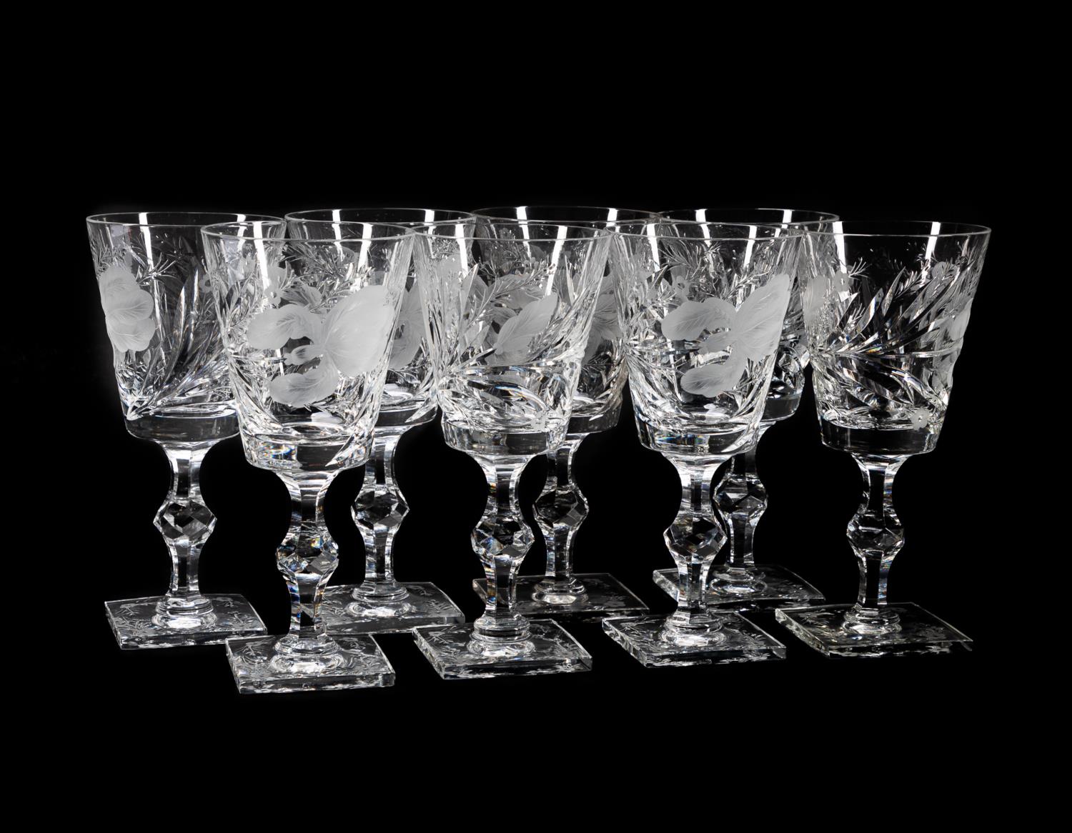 SET, EIGHT HAWKES "SATIN IRIS"