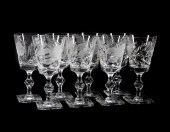 SET, EIGHT HAWKES "SATIN IRIS"