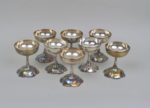 SET EIGHT STERLING SILVER