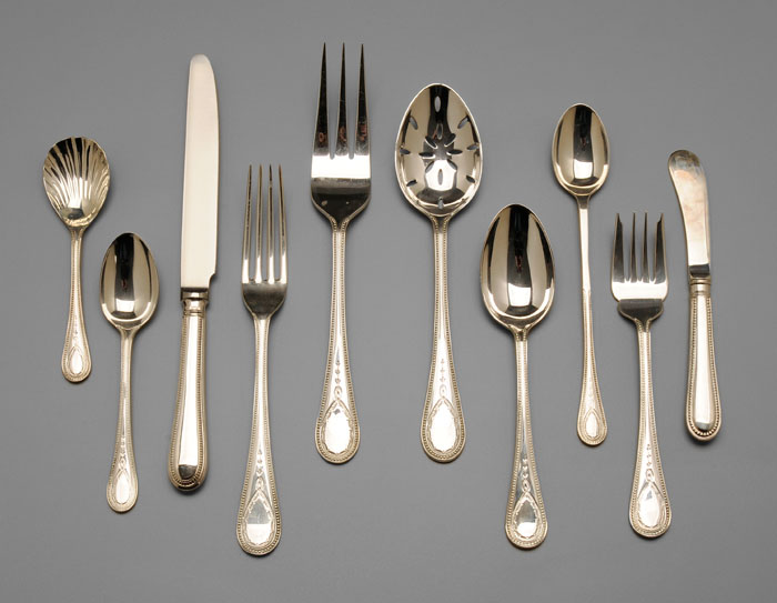 Set English Silver Flatware