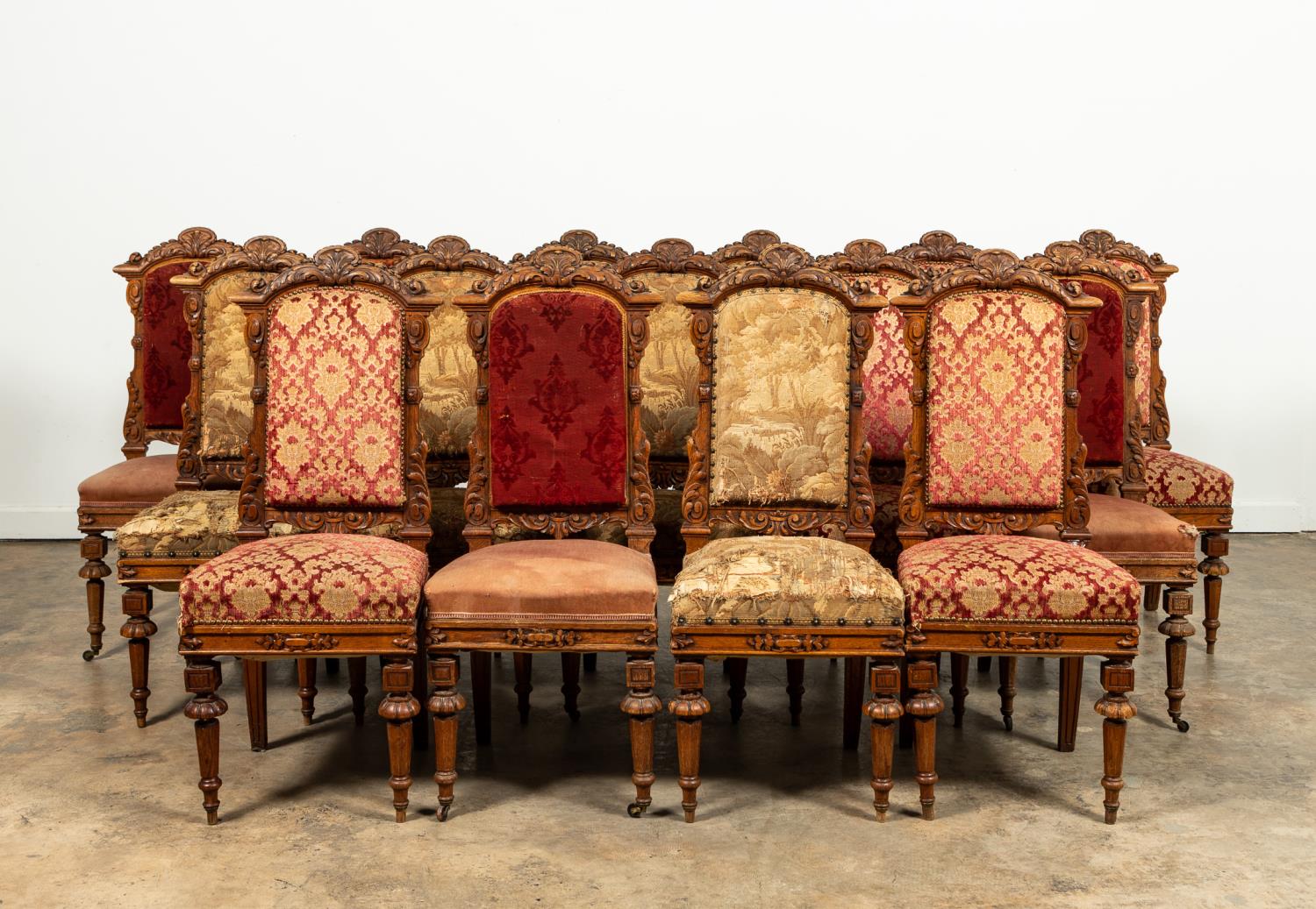SET, FIFTEEN RENAISSANCE REVIVAL