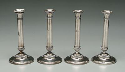 Set four Viennese silver