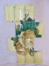 SET GLASS TRAYS, CURRIER & IVE