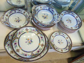 SET IRONSTONE CANTON DINNERWAR