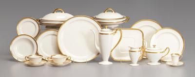 Set Lenox Tuxedo pattern china: