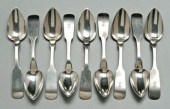 Set nine Virginia coin silver