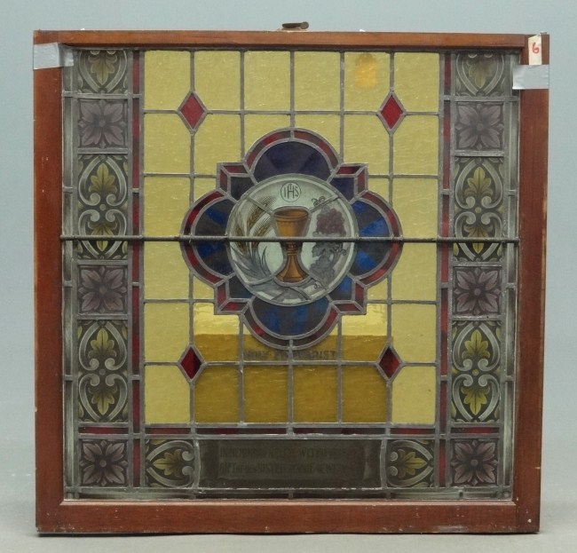 Set of 10 40'' x 40'' stained glass