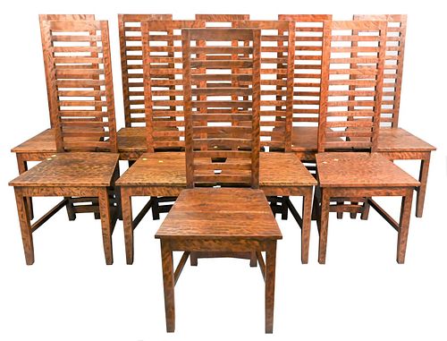 SET OF 10 CONTEMPORARY LADDER