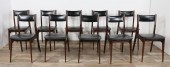 SET OF 10 DANISH MODERN DINING