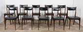 SET OF 10 DANISH MODERN DINING