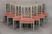 SET OF 10 DIRECTOIRE STYLE GRE