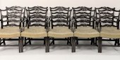 SET OF 10 EARLY GEORGE III STY