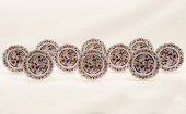 SET OF 10 ENGLISH IRONSTONE IM