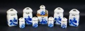 SET OF 10 GERMAN C.A.W. PORCEL