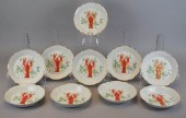 SET OF 10 KPM LOBSTER DISHES10