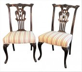 SET OF 10 LOUIS XV STYLE DININ