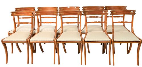 SET OF 10 WILLIAM TILLMAN REGENCY