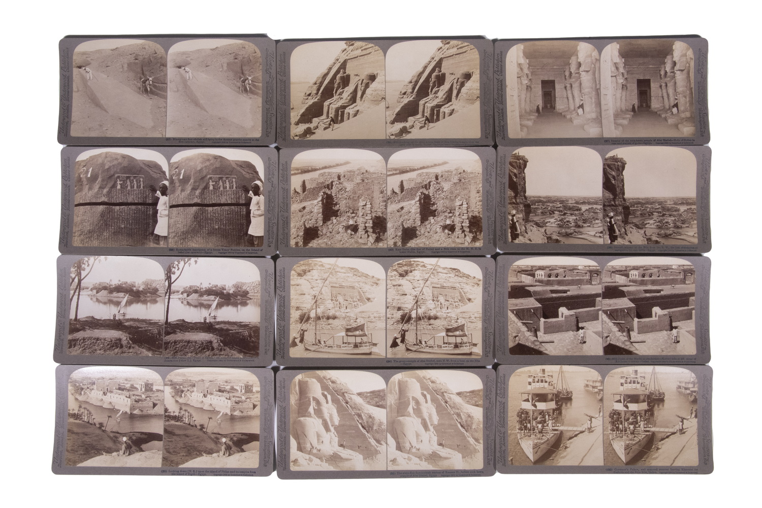 (SET OF 100) CASED STEREOVIEW CARDS
