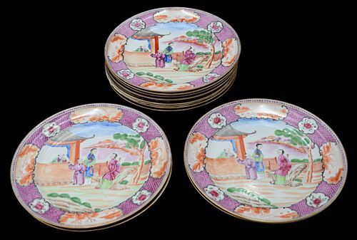 SET OF 11 CHINESE EXPORT