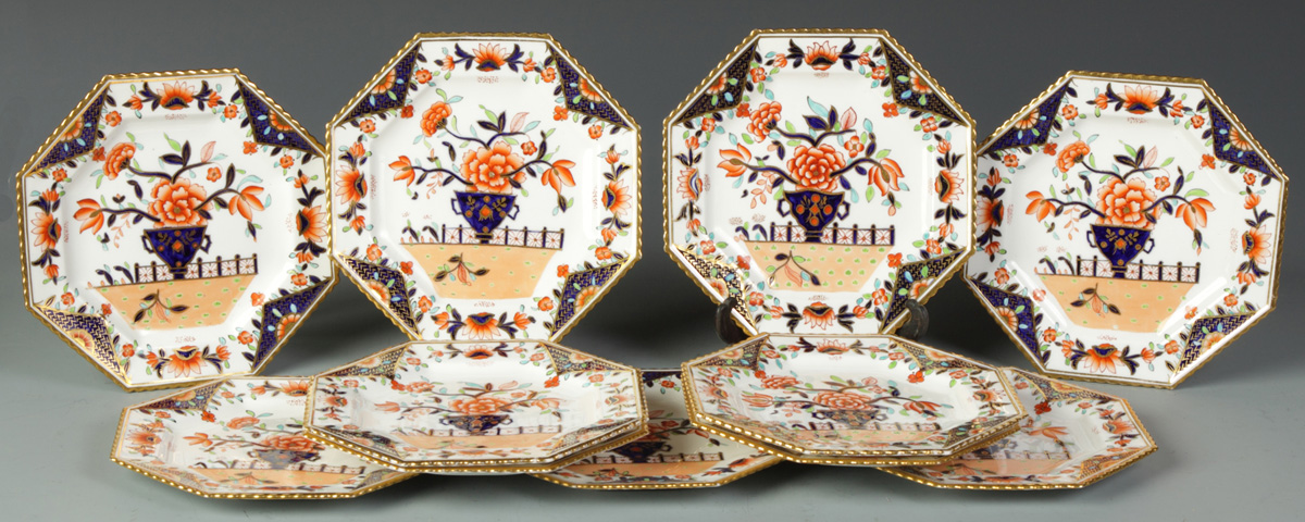 Set of 11 Copland Luncheon Plates