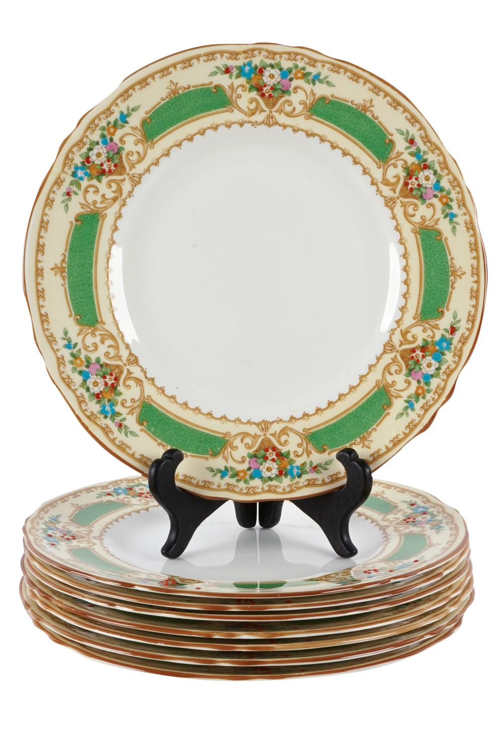 SET OF 11 CROWN STAFFORDSHIRE
