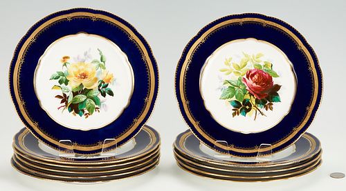 SET OF 11 HAND PAINTED COPELAND