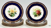 SET OF 11 HAND PAINTED COPELAN