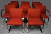 SET OF 11 KNOLL MIES VAN DER R
