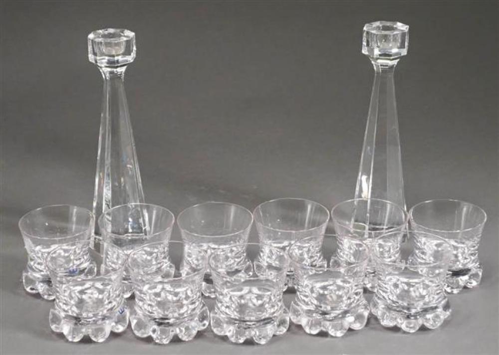 SET OF 11 KOSTA CRYSTAL OLD