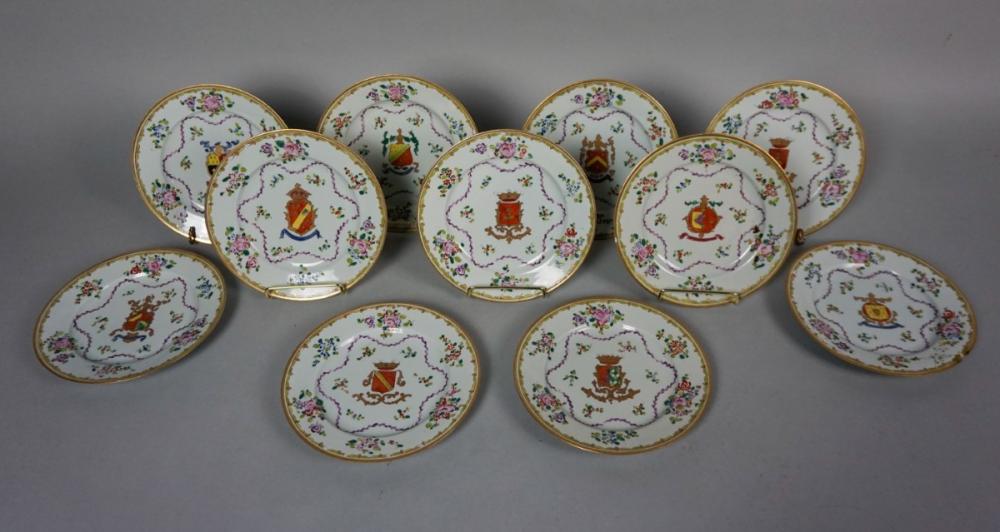 SET OF 11 SAMSON CHINESE EXPORT