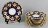 SET OF 11 SPODE COPELAND GILT
