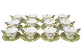 SET OF 12 ANNA WEATHERLEY PORC