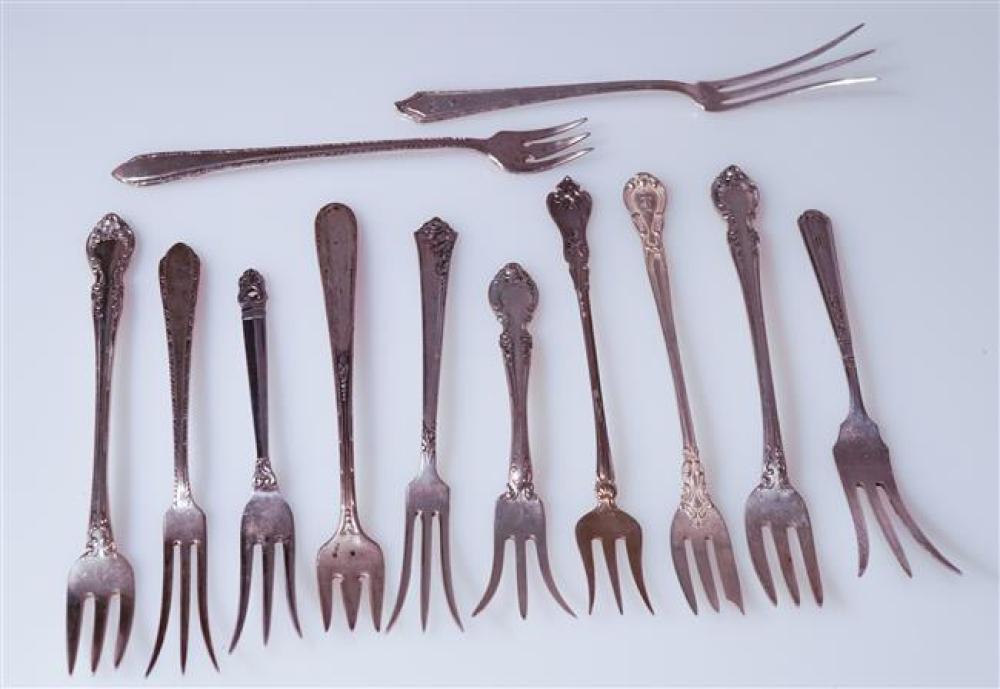 SET OF 12 ASSEMBLED STERLING SILVER