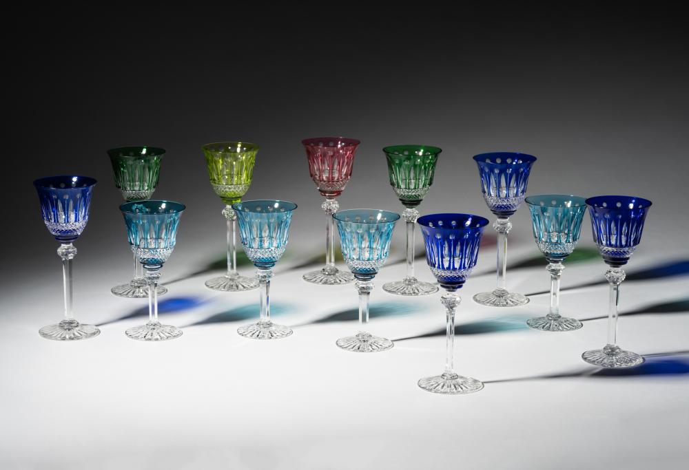SET OF 12 ASSORTED SAINT LOUIS