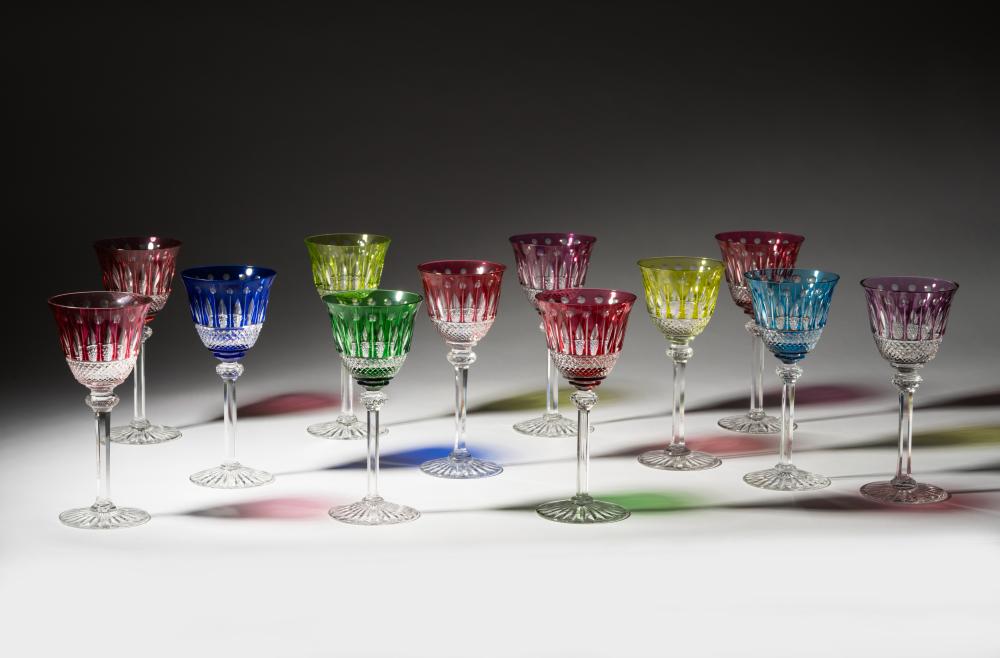 SET OF 12 ASSORTED SAINT LOUIS