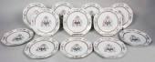 SET OF 12 CHINESE EXPORT FAMIL