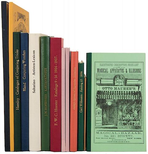 SET OF 12 CONJURING FACSIMILES