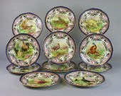 SET OF 12 COPELAND SPODE GAME
