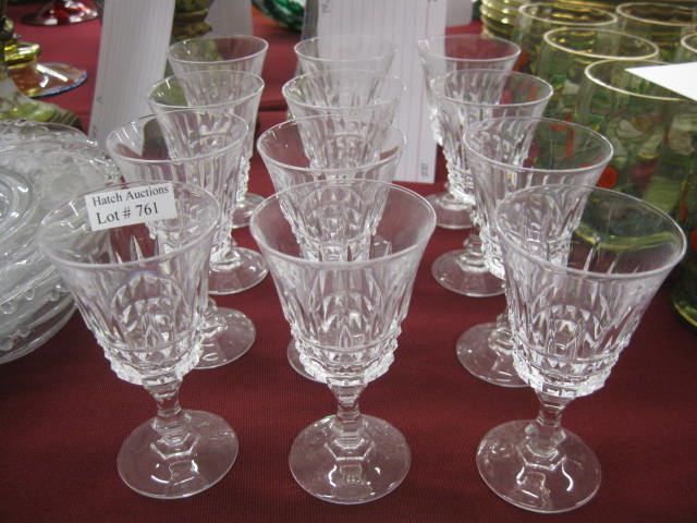 Set of 12 Cut Crystal Cordials