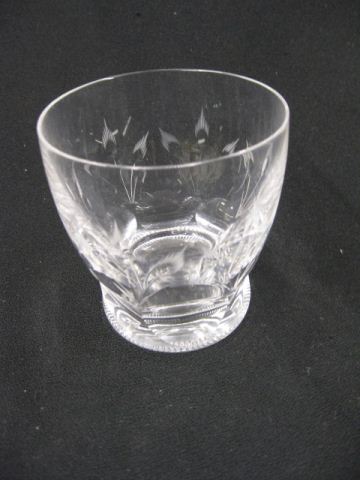 Set of 12 Cut Glass Tumblers old