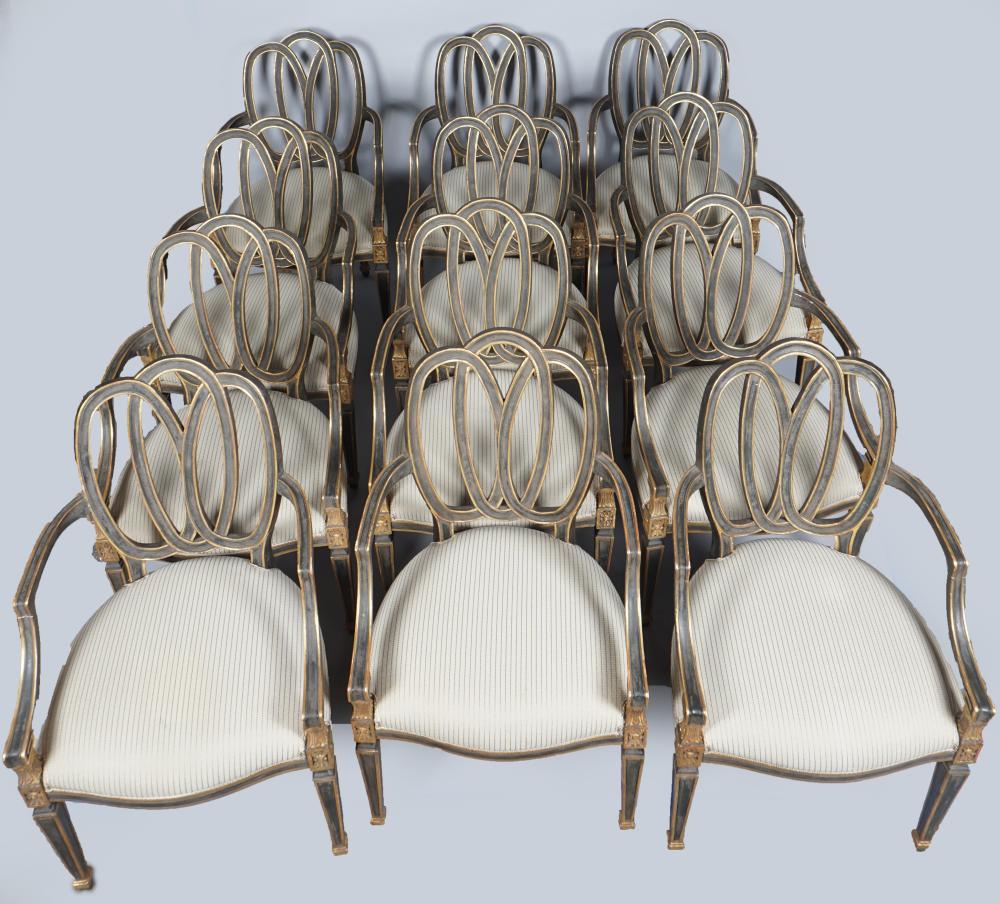 SET OF 12 DENNIS & LEEN GEORGE
