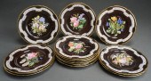 SET OF 12 FISCHER & MIEG DARK